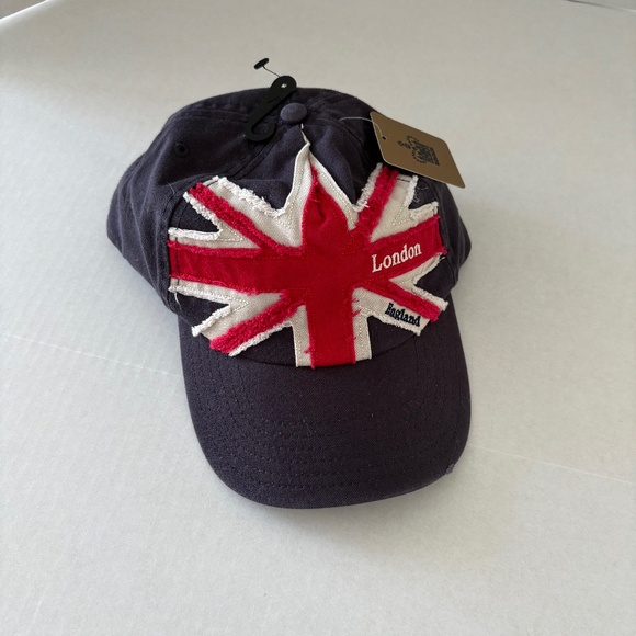 Historic Royal Palaces - Vintage Union Jack Distressed Hat - NEW. - Picture 1 of 11